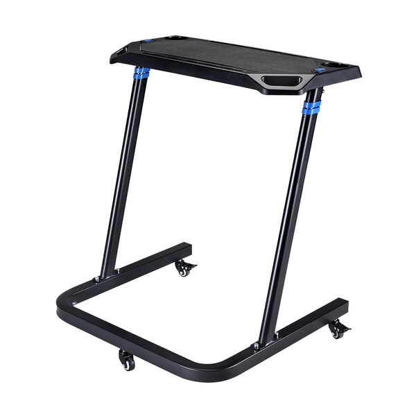 Rad Sportz Adjustable Bike Desk - Rolling Laptop Cart for Stationary Bike or Trainer - Exercise While Working 83-DT5086 - main